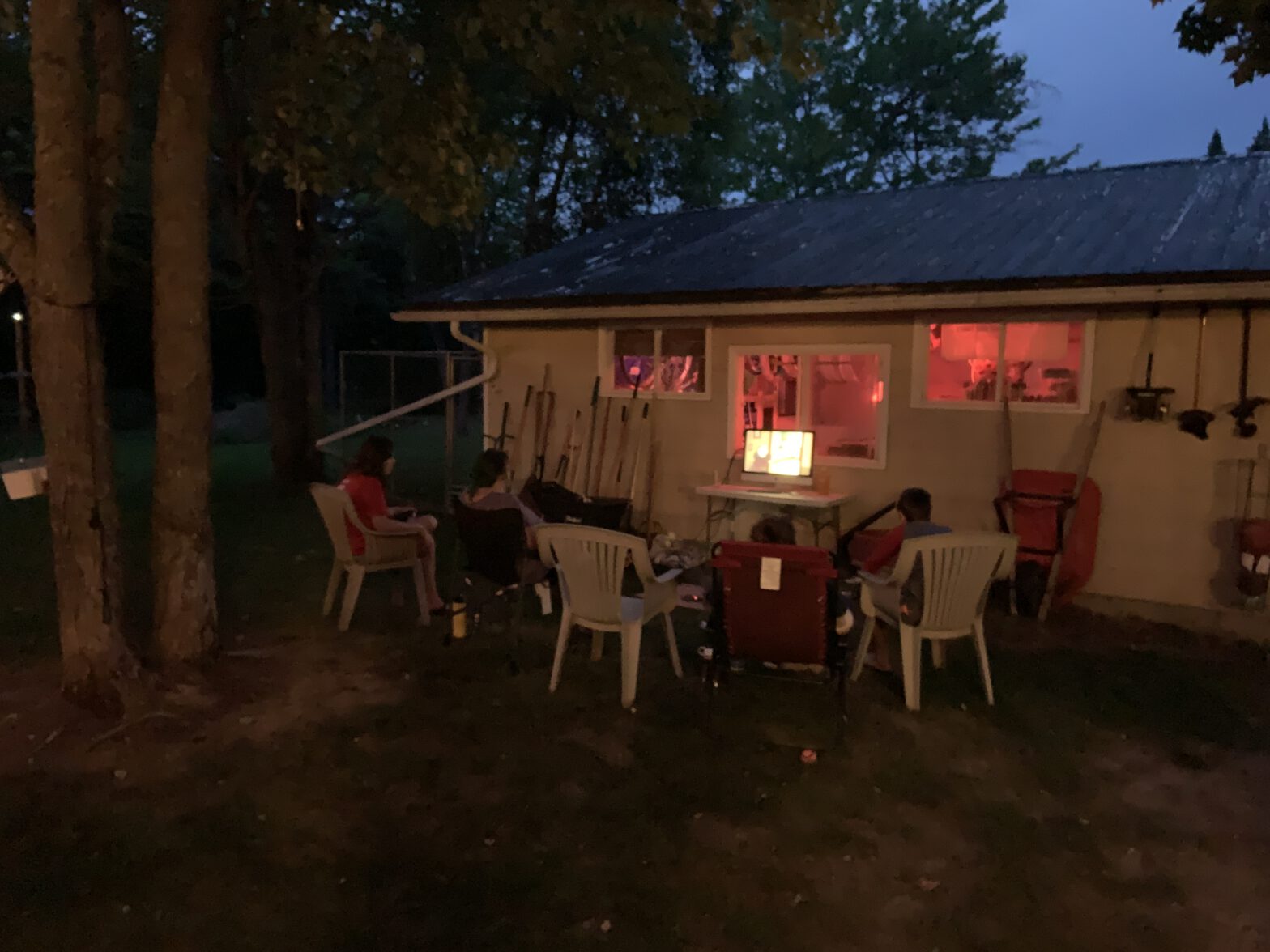 Backyard Movie Night